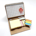 OEM desk 2021 desktop calendar with sticky notes